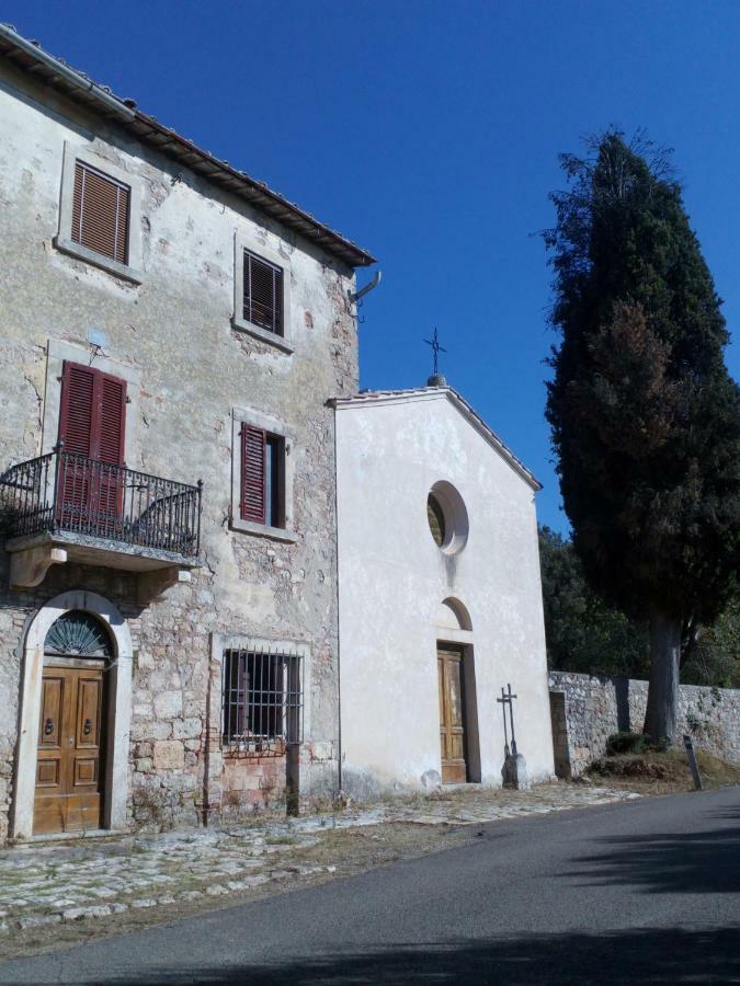 Maison d'hôtes Il Fienile Nella Roccia à Casole dʼElsa Extérieur photo